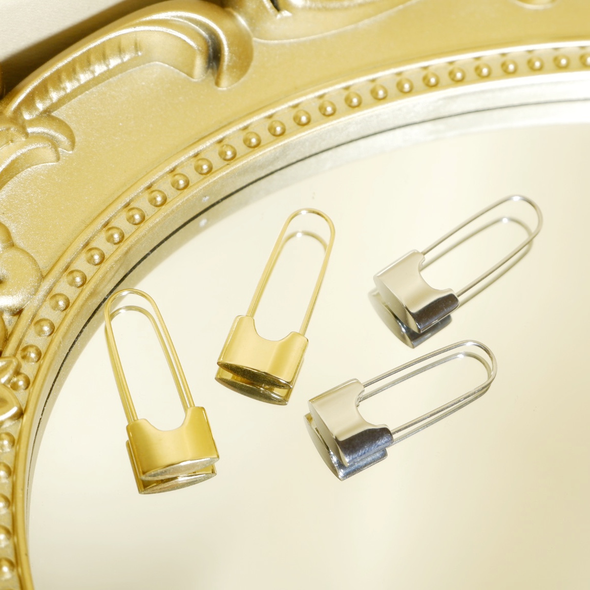 不鏽鋼|Stainless Steel Pin Earring