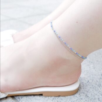 Anna’s pick-Summer Crystal Anklet