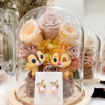 Preserve Flower Jewelry  Glass Box|玻璃花之寶盒-首飾禮物盒