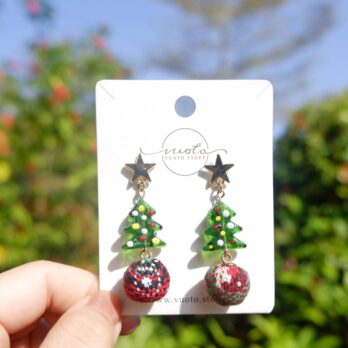 Star Christmas tree Earring✨